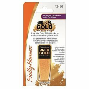 NEW Sally Hansen Treatment, 18K Gold Hardener Nail Polish